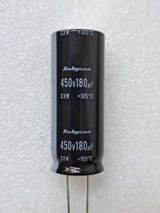 Конденсатор електролітичний 180mkF 450V 105C Rubycon  (18mm*45mm) (КЕ0272) КЕ0272 фото