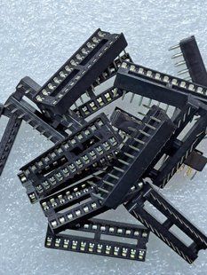 Панелька для микросхем 24pin 2,54mm (узкая) (ПМ0007) ПМ0007 фото