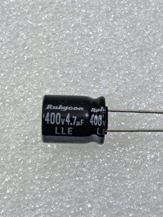 Конденсатор електролітичний 4,7 mkF 400V 105С Rubycon  (10mm*13mm) (КЕ0029) КЕ0029 фото