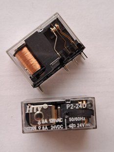 Реле 24V 8A 8pin (2 open 2 close) HTV P2-24D (РЛ0106) РЛ0106 фото