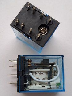 Реле 24V 5A 8pin (2 open 2 close) 13F-MY2NJ-24VDC (РЛ0095) РЛ0095 фото
