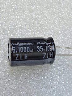 Конденсатор електролітичний 1000 mkF 35V 105С Rubycon  Low ESR (12,5mm*20mm) (КЕ0166) КЕ0166 фото