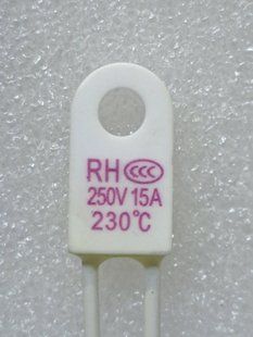 Термопредохранитель RH-15A 250V 230C ТЗП094 фото