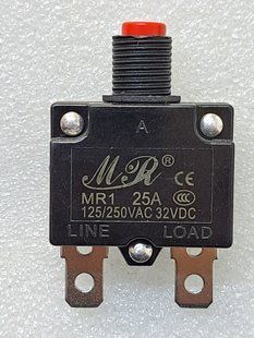 Термозапобіжник автоматичний ABR21-16, MR1 (25A) ТЗА009 фото