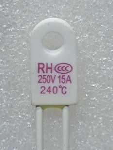 Термопредохранитель RH-15A 250V 240C ТЗП095 фото