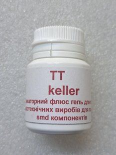 Флюс гель TT Keller (для smd), 20 мл (ХМ0018) ХМ0018 фото