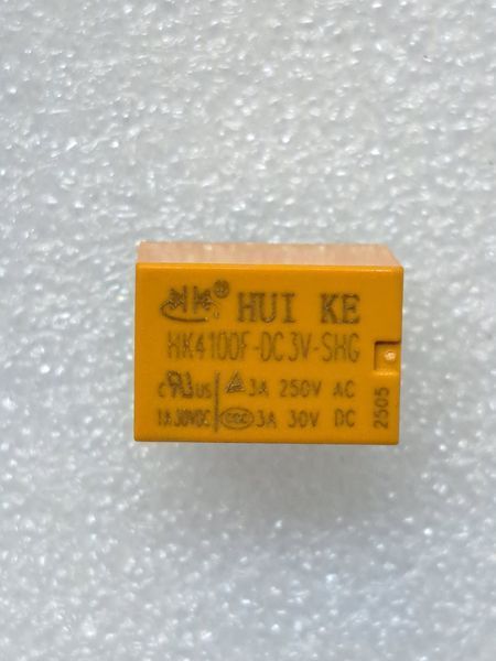 Реле 3V 3A 6pin (1 open 1 close) HK4100F-DC3V-SHG (РЛ0001) РЛ0001 фото