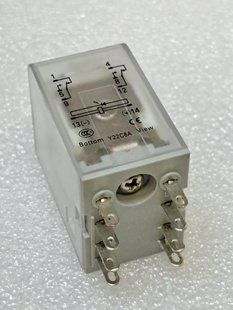 Реле 12V 5A 8pin (2 open 2 close) 13F-MY2NJ-12V (HH52P) (РЛ0178) РЛ0178 фото