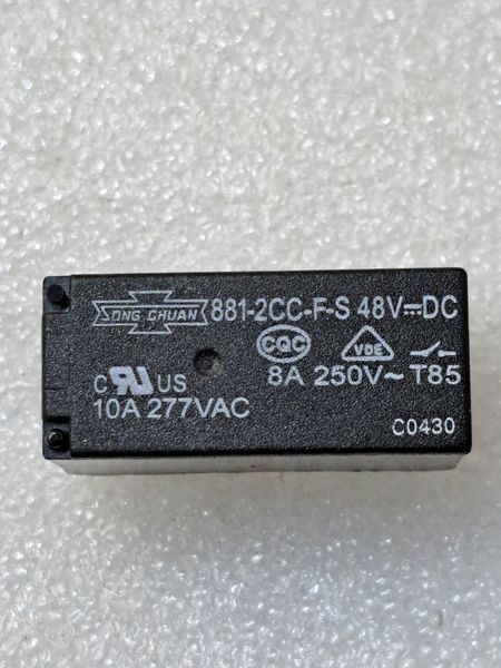 Реле 48V 8A 8pin (2 open 2 close) RTE24048A (РЛ0134) РЛ0134 фото