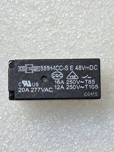 Реле 48V 16A 8pin (1 open 1 close) 881H-1CC-S E (РЛ0137) РЛ0137 фото