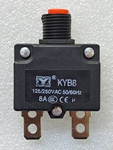 Термозапобіжник автоматичний ABR21-16, MR1 (8A) ТЗА004 фото