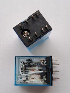 Реле 12V 5A 8pin (2 open 2 close) 13F-MY2NJ-12V (РЛ0033) РЛ0033 фото